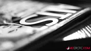 Robin Coffins in claxxxic black and white tease video