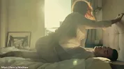 Passionate Cowgirl Fuck and Very Powerful Orgasm of a Beautiful Blonde