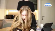 Big Tit Secretary Failed at Her Job...