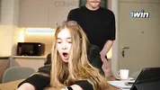 Big Tit Secretary Failed at Her Job...