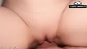 Horny student takes big cock in her tight pussy