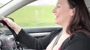 Best friends MILF Mom fucked me right there in her car