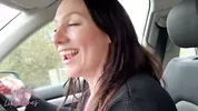 Best friends MILF Mom fucked me right there in her car