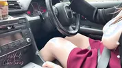 Best friends MILF Mom fucked me right there in her car