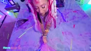 Selina Ditches The Rave And Enters Brian's Rave Room To Get Wrecked!