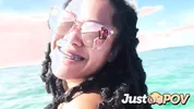 Big Booty Cassie Blake Takes Big Dick on A Boat in Miami