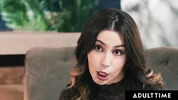 ADULT TIME - Gorgeous Chanel Camryn Gets Fingered While Passionately Raw Assfucked In Romantic Fuck