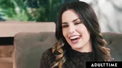 ADULT TIME - Gorgeous Chanel Camryn Gets Fingered While Passionately Raw Assfucked In Romantic Fuck