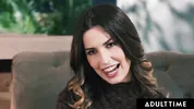ADULT TIME - Gorgeous Chanel Camryn Gets Fingered While Passionately Raw Assfucked In Romantic Fuck