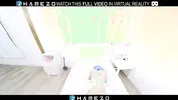 Naughty Japanese maid Yuna Haru loves hot sex with her boyfriend in VR.