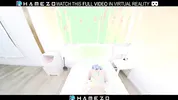 Naughty Japanese maid Yuna Haru loves hot sex with her boyfriend in VR.