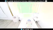Naughty Japanese maid Yuna Haru loves hot sex with her boyfriend in VR.