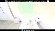 Naughty Japanese maid Yuna Haru loves hot sex with her boyfriend in VR.