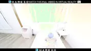 Naughty Japanese maid Yuna Haru loves hot sex with her boyfriend in VR.