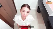 Waitress Fucked Up the Order and Paid With Her Body