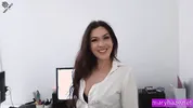 New intern gets to fuck the office slut!