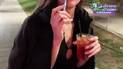 I FUCKED an ITALIAN GIRL behind a CAR OUTSIDE THE CLUB