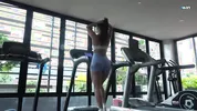 -Help Me Coach! Home Cardio With Fit Girl, Huge Ass & Tight Pussy-Full Package