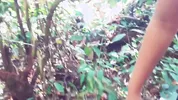 Srilankan teen couple outdoor sex/jungle fuck ක්ලාස් ගිහින් කැලේ පැනලා