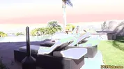 DTFsluts - Outdoor anal slut Kat Dior gets stretched out