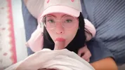 Relax, trust me stepdaughter. This is a new gamethat will teach you to be a perfect woman. Let me touch you and put my cock in your little mouth