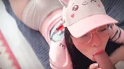 Relax, trust me stepdaughter. This is a new gamethat will teach you to be a perfect woman. Let me touch you and put my cock in your little mouth