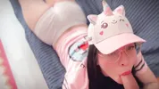 Relax, trust me stepdaughter. This is a new gamethat will teach you to be a perfect woman. Let me touch you and put my cock in your little mouth