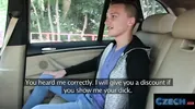 CZECH XXX - Sloppy Blowjob to Balls Deep Fucking in Taxi