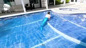A scorned Latina finds a mermaid man and to get even she decides to suck his cock and fuck him