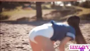 Horny Nubile Brunette Hotties Maya Woulfe & Liz Jordan Double Team Newbie Stepbro For 3some Fun