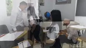 Hot Girlfriend Seduces Classroom Nerd For Wild Sharing FMM Threesome
