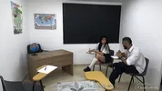 Hot Girlfriend Seduces Classroom Nerd For Wild Sharing FMM Threesome