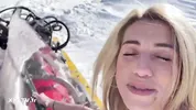 Snowy sex break