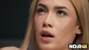 NOIR4K. Beautiful 18 years girl can't control her orgasm, after trying this dick