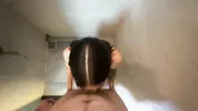 My stepsister wouldn't let me take a shower.