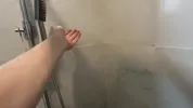 My stepsister wouldn't let me take a shower.