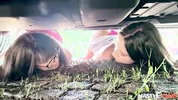 NastyClub - Let’s Take a Look Under the Hood of Vixi Rafi and MitzX in an Outdoor Threesome