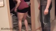 Step Brother Fucks Step Sister In The Laundry Room CLASSIC - Winky Pussy