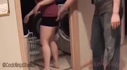 Step Brother Fucks Step Sister In The Laundry Room CLASSIC - Winky Pussy