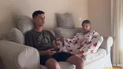 My stepsister won't let me finish a video game until I fuck her first