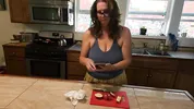 A Hot Milf Stepmom gets a lesson in cards and gives her stepson a lesson in sex.