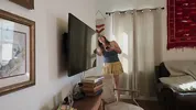 A Hot Milf Stepmom gets a lesson in cards and gives her stepson a lesson in sex.