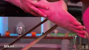 Hot Brunette Twerks Naked Covered in Oil on Massage Table