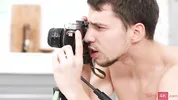 Young stunner's hot anal quickie