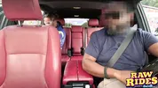 Blonde Raver Sucks And Fucks Black Boyfriends' Cock In Ride Share BBC