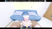 Horny Japanese girl Miu Aikawa shows off her sexy body to her new boyfriend in VR.
