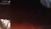 Big titted aunt gives blowjob to hentai virgin and he spits cum on her face!!