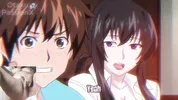 Big titted aunt gives blowjob to hentai virgin and he spits cum on her face!!