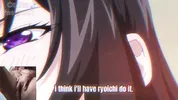 Big titted aunt gives blowjob to hentai virgin and he spits cum on her face!!