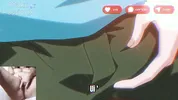 Big titted aunt gives blowjob to hentai virgin and he spits cum on her face!!